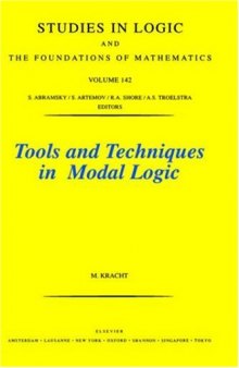 Tools and Techniques in Modal Logic