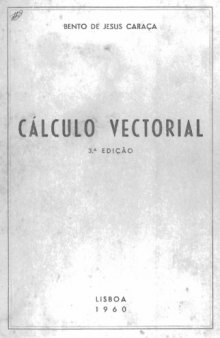 Cálculo Vectorial  
