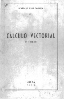 Calculo Vectorial, 3ª Edição 