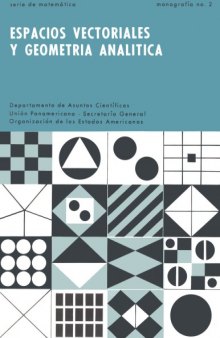 Espacios vectoriales y geometria analitica OEA 2