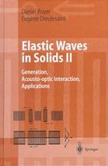 Elastic waves in solids