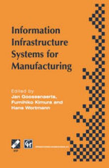 Information Infrastructure Systems for Manufacturing: Proceedings of the IFIP TC5/WG5.3/WG5.7 international conference on the Design of Information Infrastructure Systems for Manufacturing, DIISM ’96 Eindhoven, the Netherlands, 15–18 September 1996