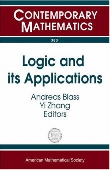 Logic and Its Applications