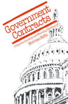 Government Contracts: Proposalmanship and Winning Strategies