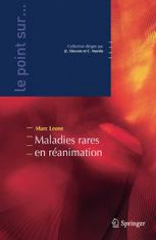 Maladies rares en réanimation