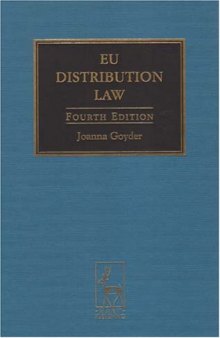 Eu Distribution Law: Fourth Edition