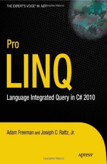 Pro LINQ: Language Integrated Query in C# 2010