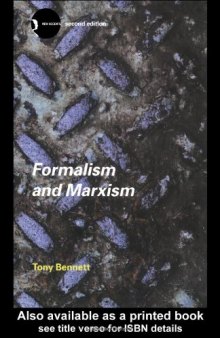 Formalism and Marxism 3rd ed (New Accents)