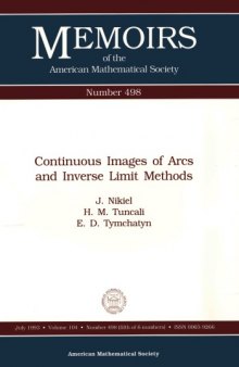 498 Continuous Images of Arcs and Inverse Limit Methods