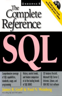 SQL, the complete reference