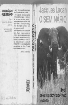 O seminário : livro 1 - os escritos técnicos de Freud, 1953-1954