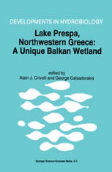 Lake Prespa, Northwestern Greece: A Unique Balkan Wetland