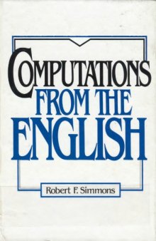 Computations from the English: A procedural logic approach for representing and understanding English text