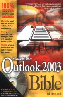 Microsoft Outlook 2003 bible