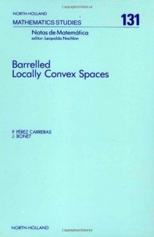 Barrelled locally convex spaces