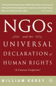 NGOs and the Universal Declaration of Human Rights: “A Curious Grapevine”