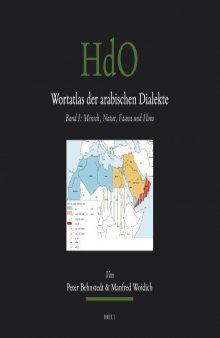 Wortatlas der arabischen Dialekte (Handbook of Oriental Studies) 