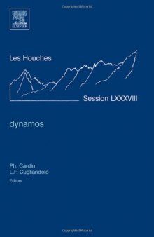 Dynamo theory LesHOUCHES  SessionLXXXVIII