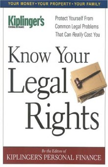 Know Your Legal Rights, June 2001