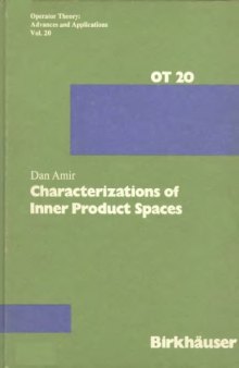 Characterizations of inner product spaces