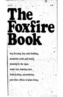 Foxfire Book 1 on Primitive Survival