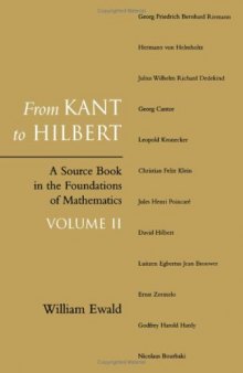 From Kant to Hilbert Volume 2