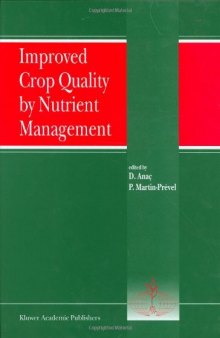 Improved Crop Quality by Nutrient Management