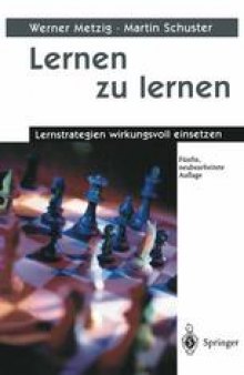 Lernen zu lernen: Lernstrategien wirkungsvoll einsetzen