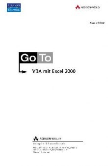 VBA mit Excel 2000