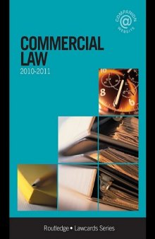 Commercial Lawcards 2010-2011