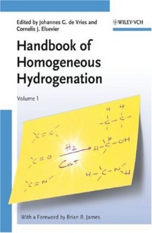 Handbook of Homogeneous Hydrogenation vol 1 