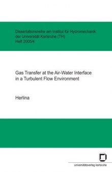 Gas transfer at the air-water interface in a turbulent flow environment