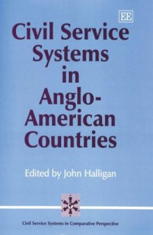 Civil Service Systems in Anglo-American Countries (Civil Service Systems in Comparative Perspective)