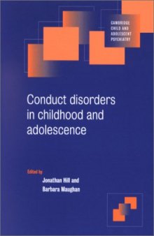 Conduct Disordersin Childhood and Adolescence
