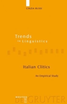 Italian Clitics: An Empirical Study