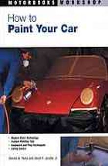 How to paint your car