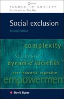 Social Exclusion, 2nd edition (Issues in Society)