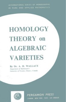 Homology theory on algebraic varieties