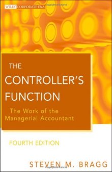 The Controller's Function: The Work of the Managerial Accountant 