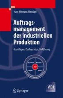 Auftragsmanagement der industriellen Produktion: Grundlagen, Konfiguration, Einführung