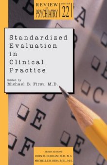 Standardized Evaluation in Clinical Practice (Review of Psychiatry)