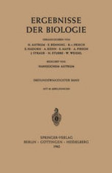 Ergebnisse der Biologie