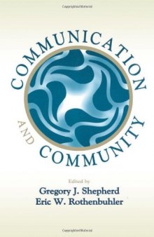 Communication and community