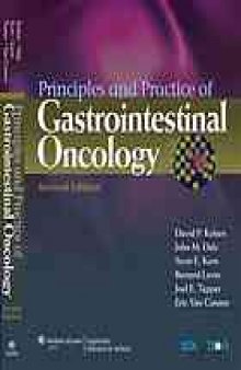 Gastrointestinal oncology : principles and practices