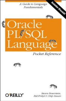 Oracle PL/SQL Language Pocket Reference, Second Edition