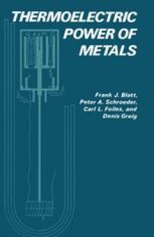 Thermoelectric Power of Metals