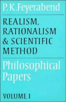 Philosophical Papers, Volume 1: Realism, Rationalism and Scientific Method