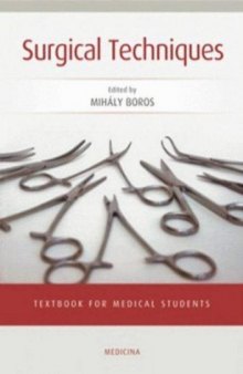 Surgical Techniques -Textbook for medical students