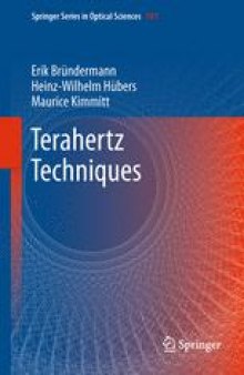 Terahertz Techniques