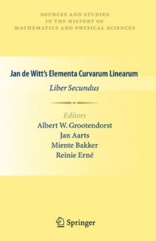 Jan de Witt’s Elementa Curvarum Linearum: Liber Secundus